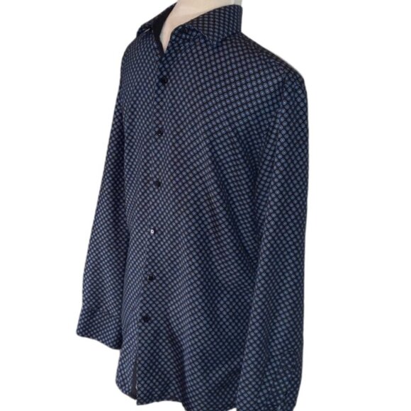 🏖️Men Modern Fit Button Down Long Sleeve Size M - Picture 2 of 7